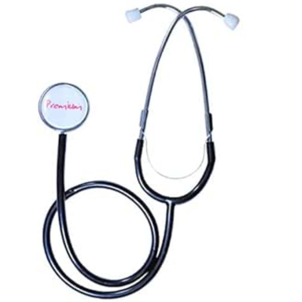 Estetoscopio Adulto Cromado Simples Estsimp Premium