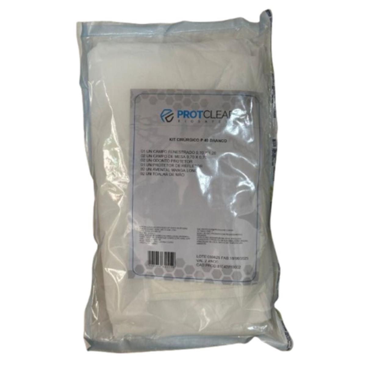 Kit Descartável Pério Prof 40g Branco