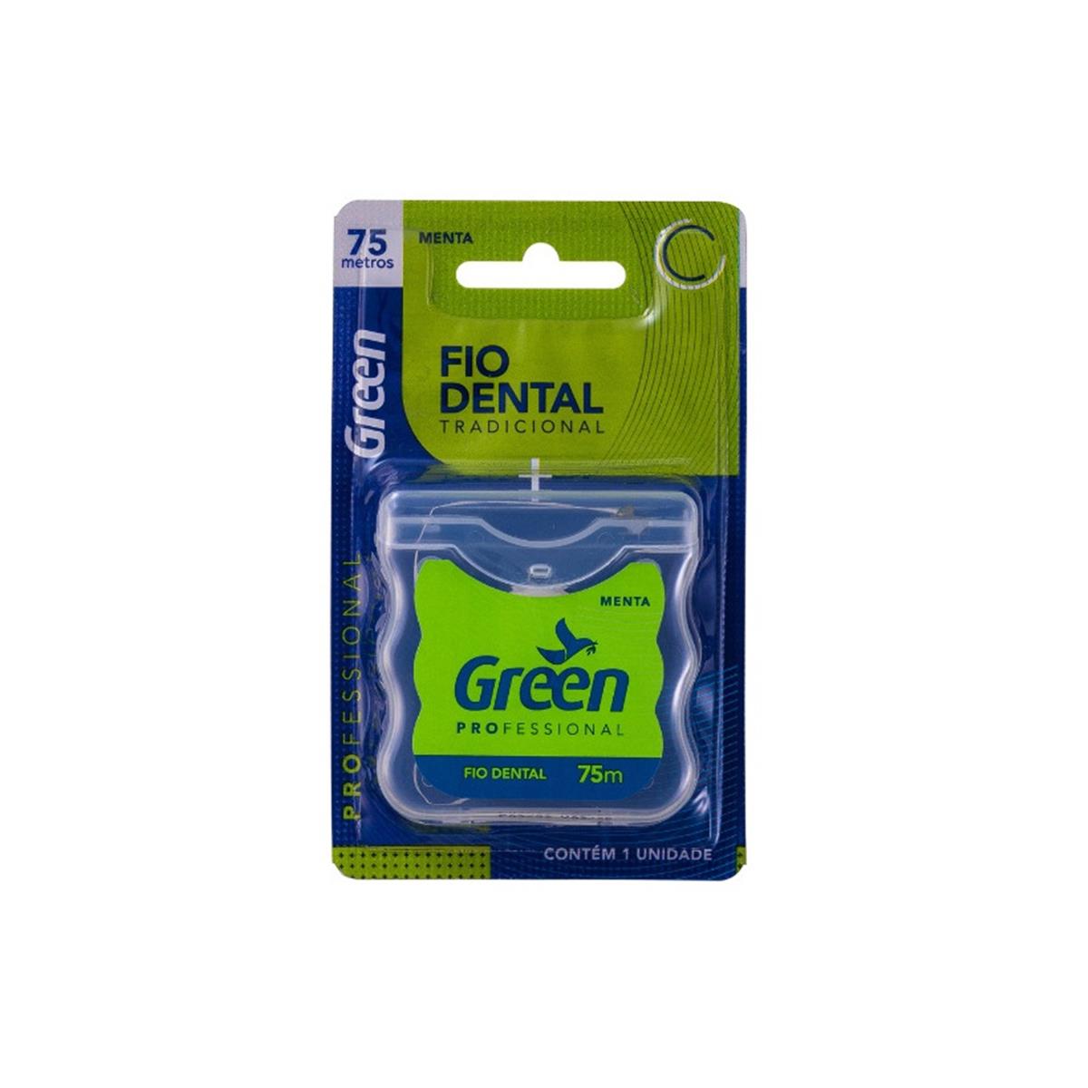 Fio Dental Encerado Tradicional Menta