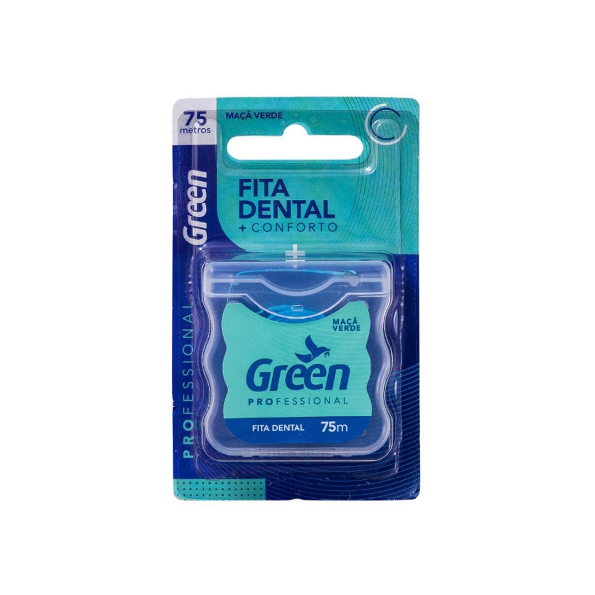 Fita Dental Maça Verde