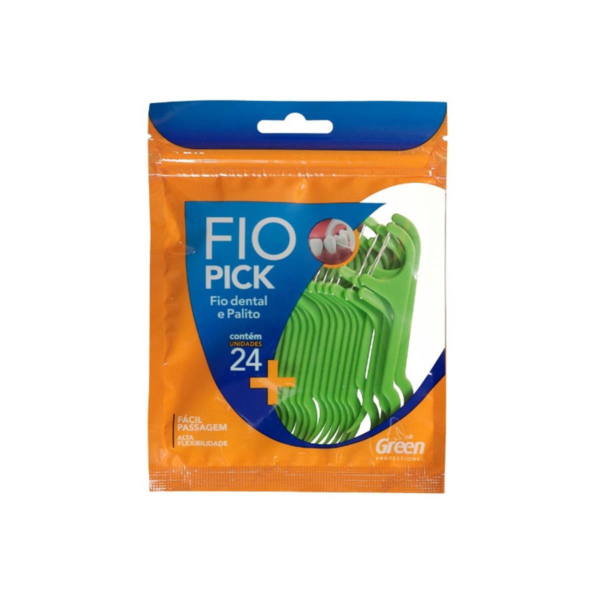Fio Dental Pick Com Palito