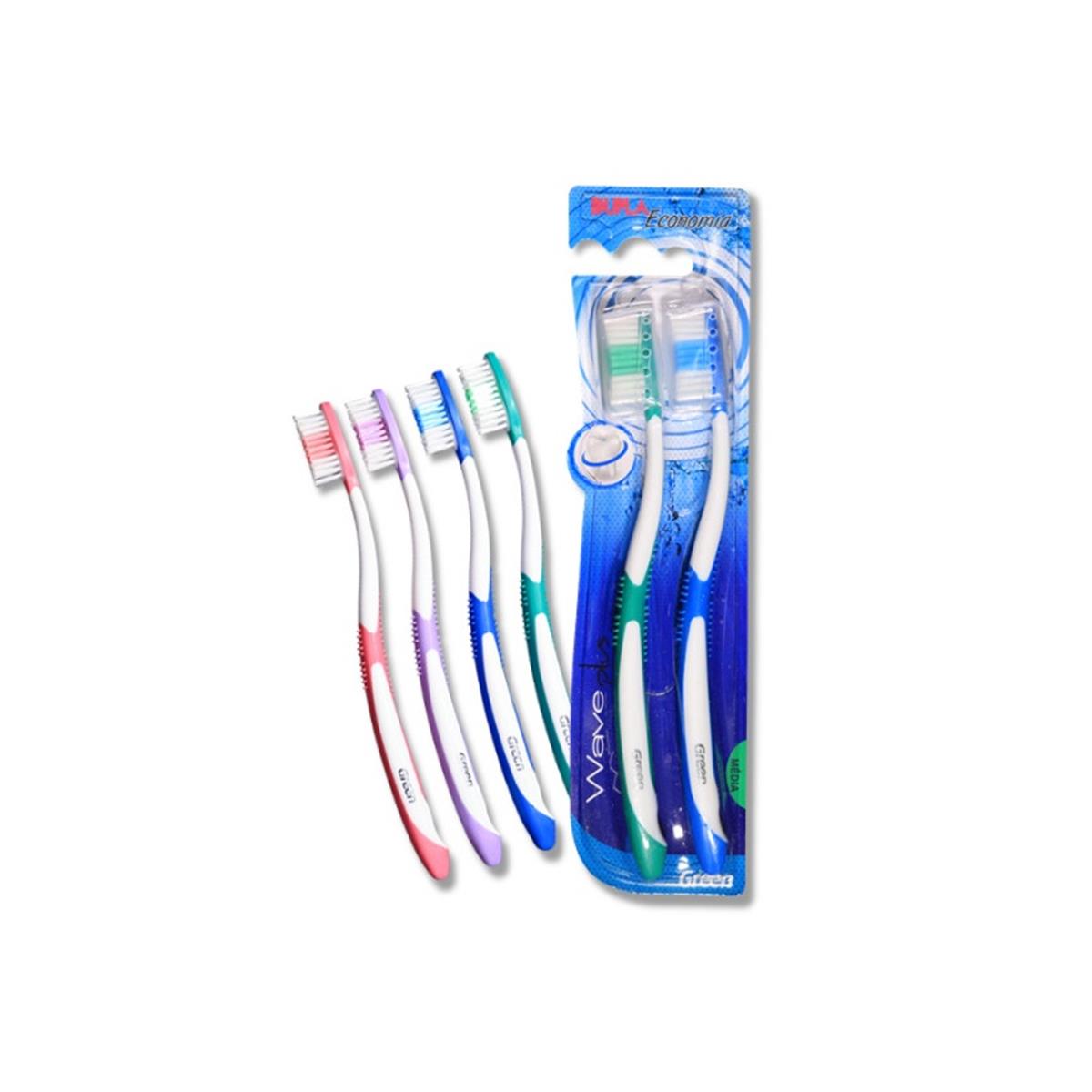 Escova Dental Pack Duo Wave