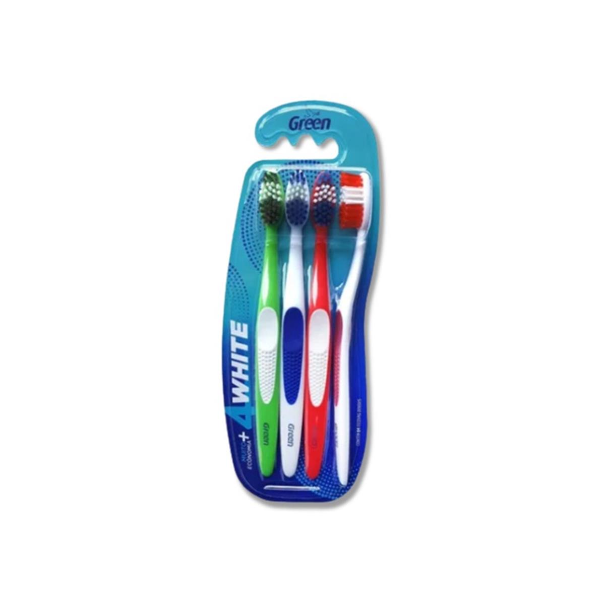 Escova Dental Pack 4 White