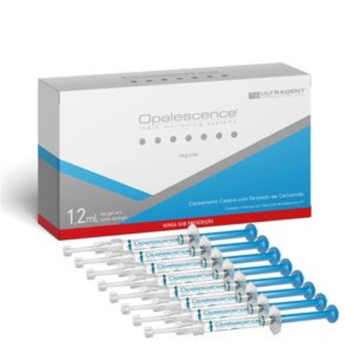 Kit Clareador Opalescence PF Regular 20% - 12 Seringas