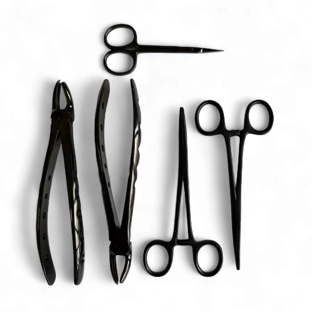 Kit de Cirurgia Black - 5 instrumentos