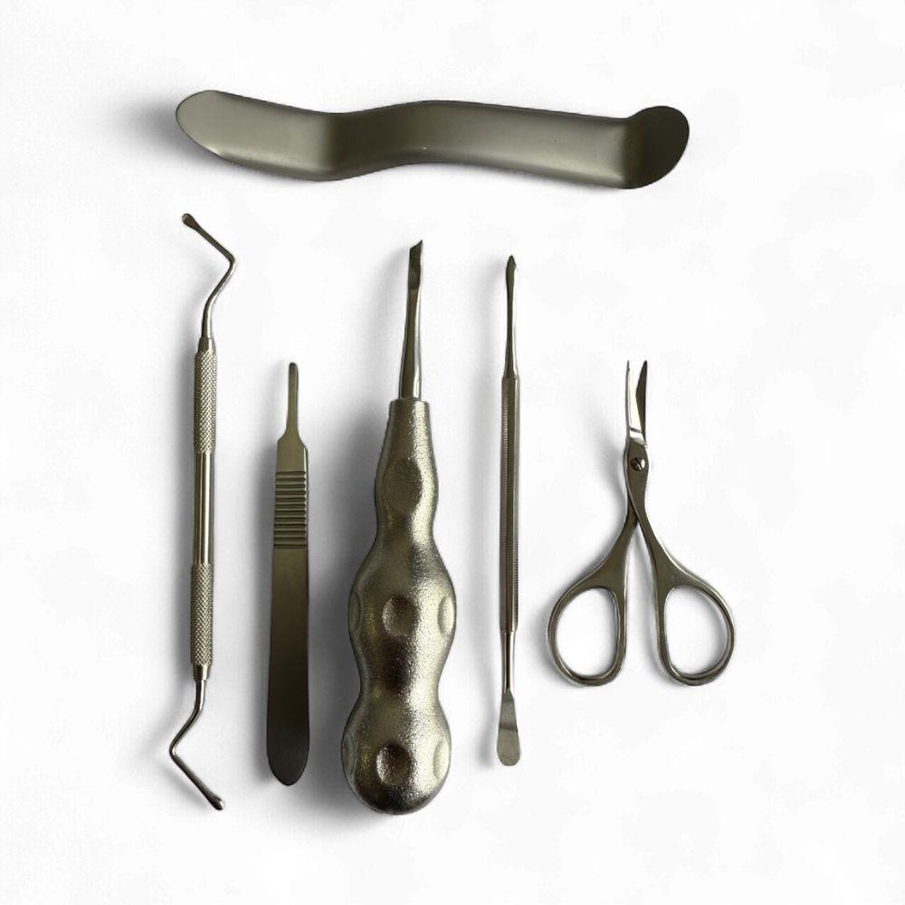 Kit de Cirurgia Especial Alavanca Twist - 6 instrumentos