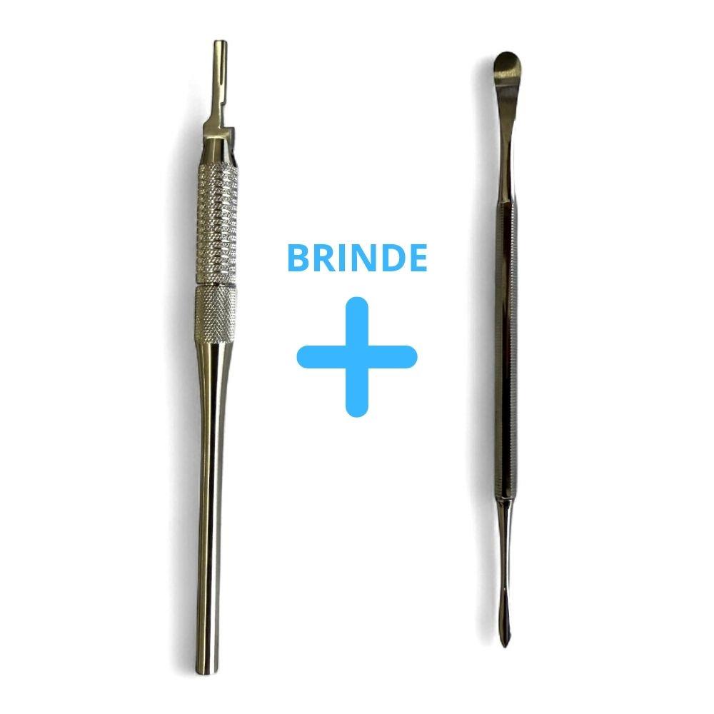 Cabo de Bisturi Nº3 Articulado 16cm + Brinde